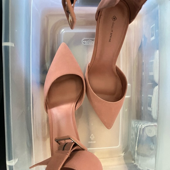 Dusty pink heels (never worn) - Picture 2 of 3